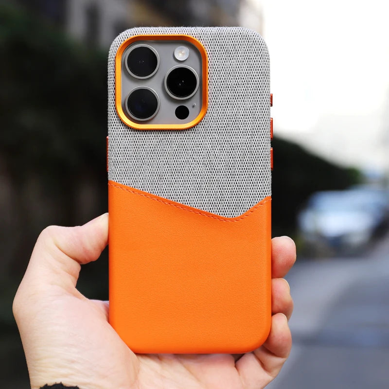 *NEW* Leather Card Holder MagSafe iPhone Case