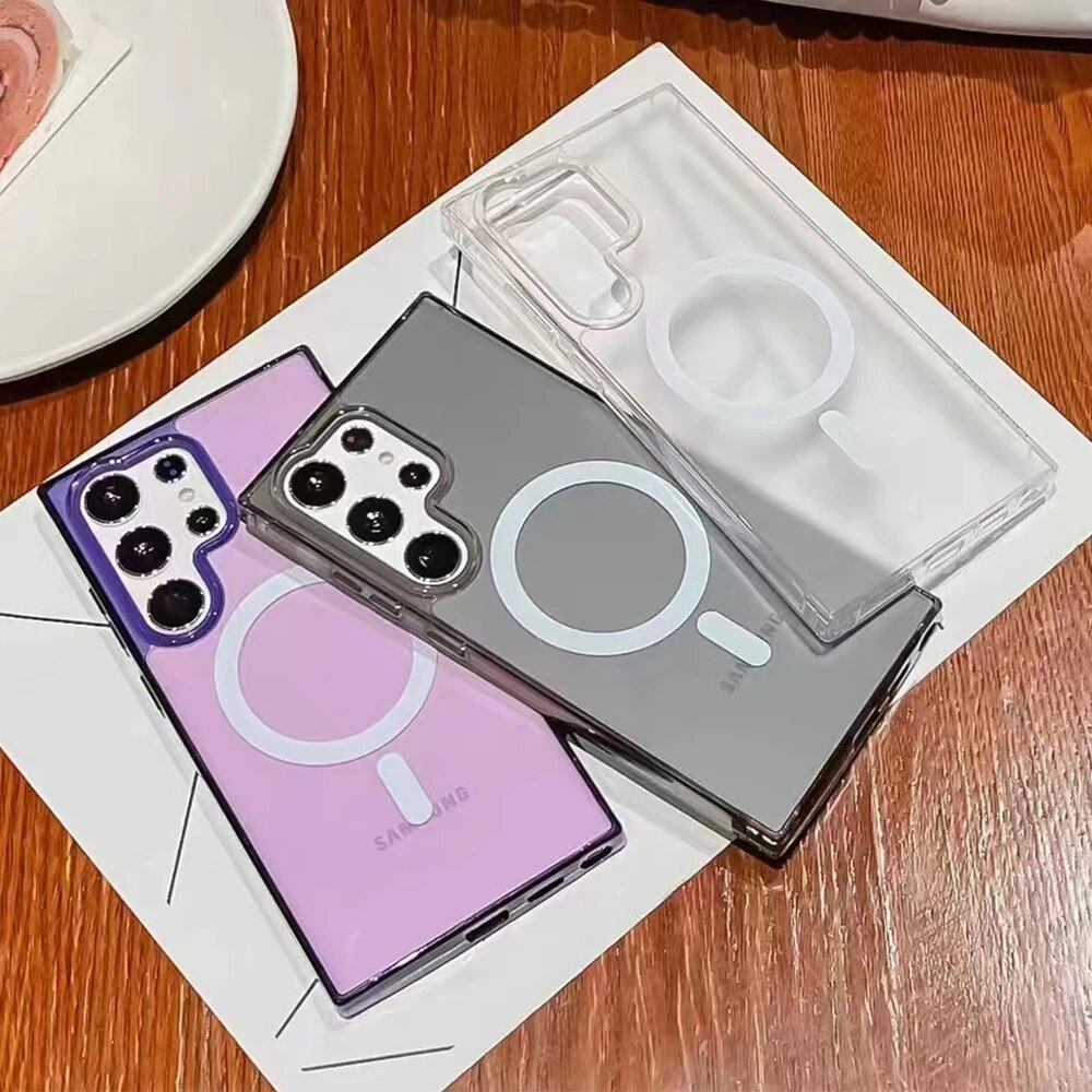 Elegant Wireless Charging Samsung S23 Case