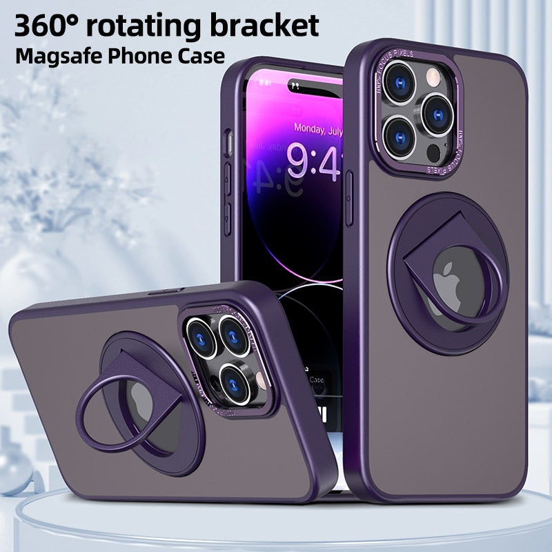 MagSafe 360° Rotating Stand iPhone Case
