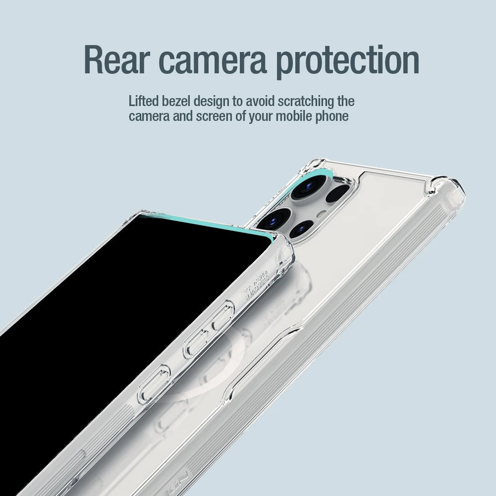 Transparent Magnetic Case for S24 series