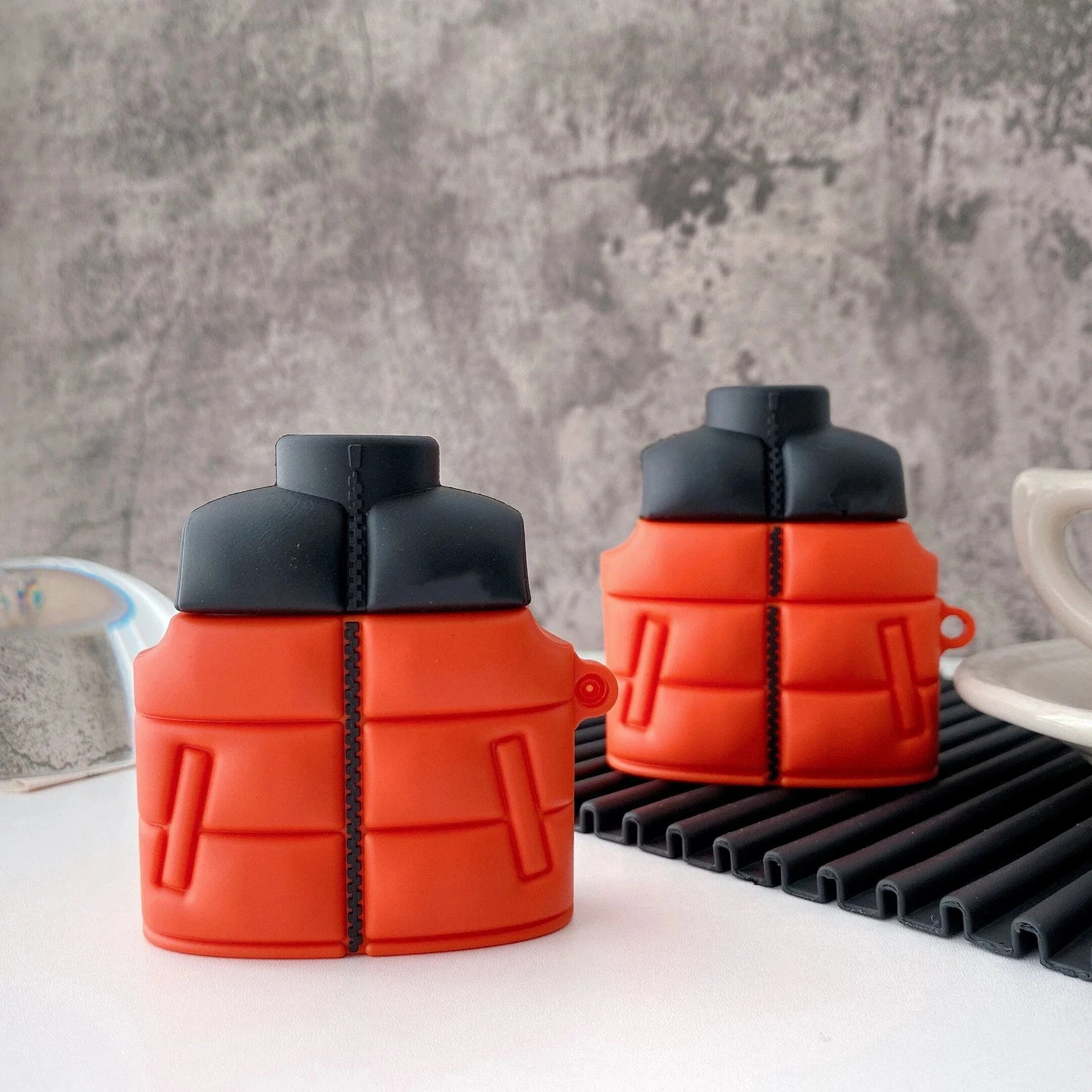 Cute Winter Jacket Design AirPods Case
