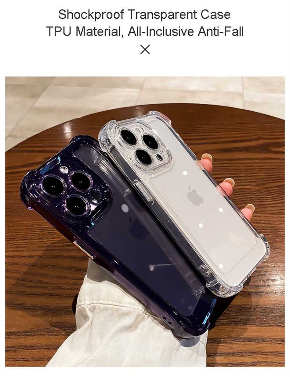 Transparent Hard Back Case