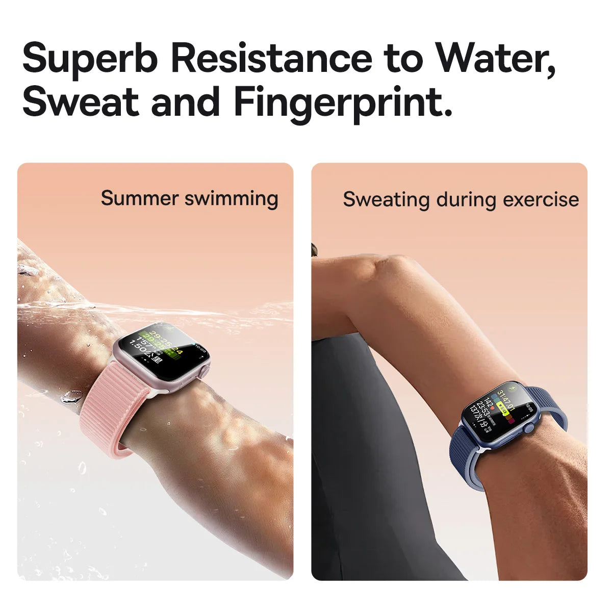 Tempered Glass For Apple Watch 9, 8, 7, 45/41mm