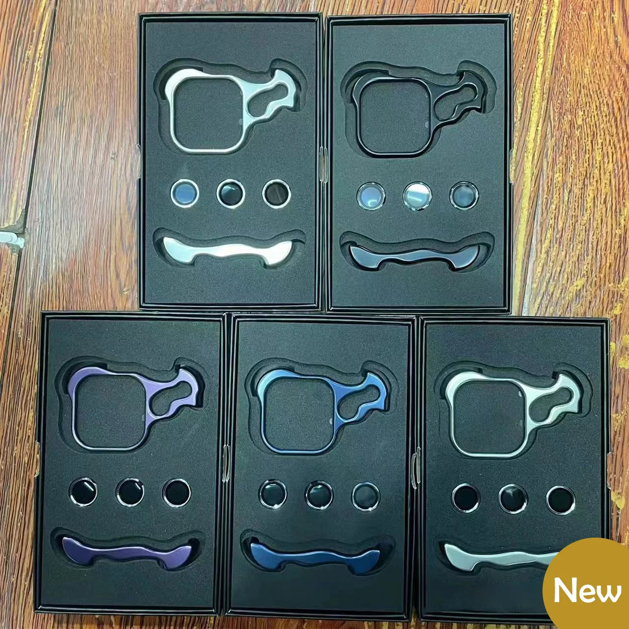 *NEW* Aluminum Shockproof "Irregular Clip-On” Phone Case