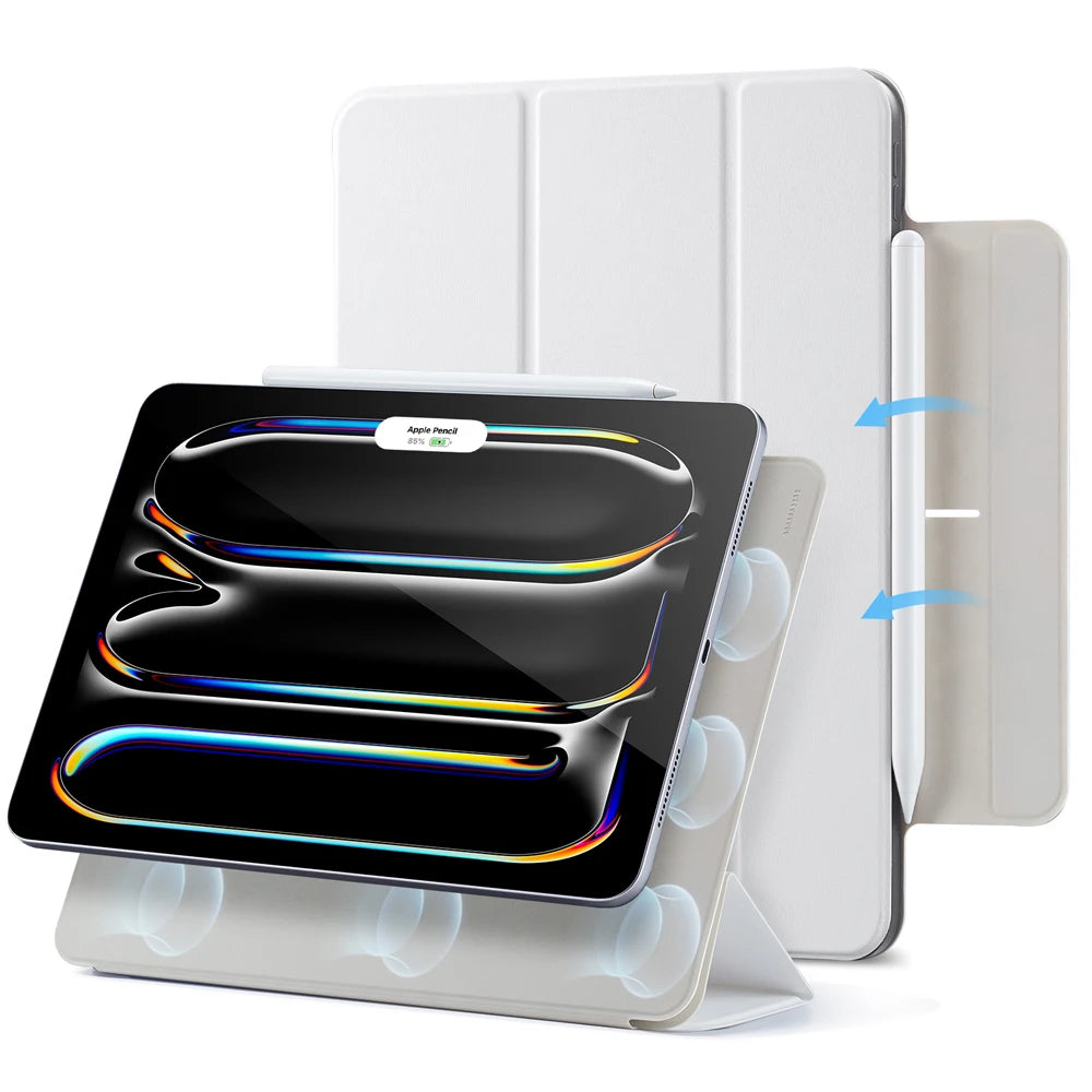 Magnetic Trifold Stand iPad Case