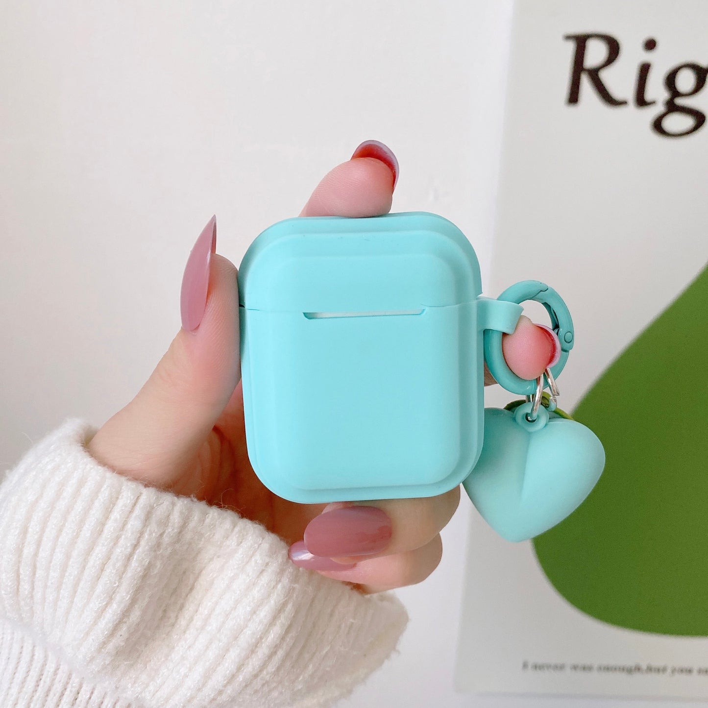 Various Coloured AirPods Case+Keychain