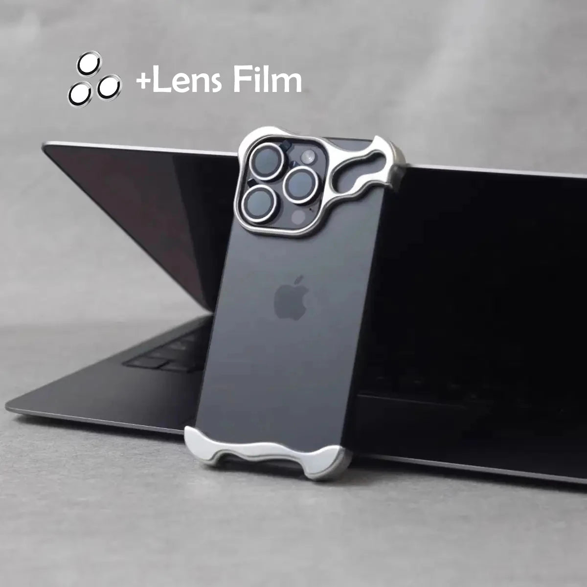 *NEW* Aluminum Shockproof "Irregular Clip-On” Phone Case