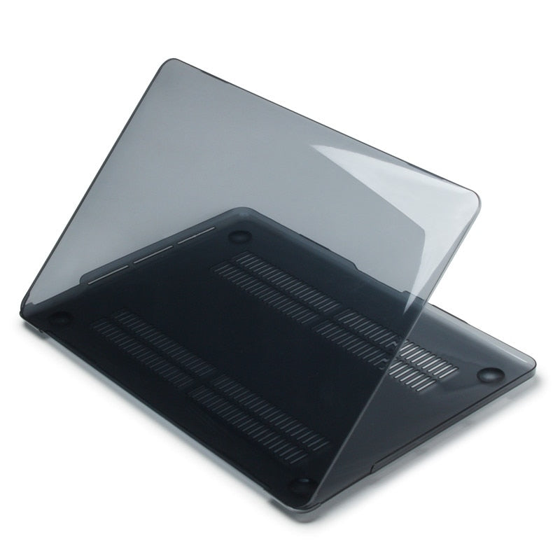 Transparent Black&White MacBook Case