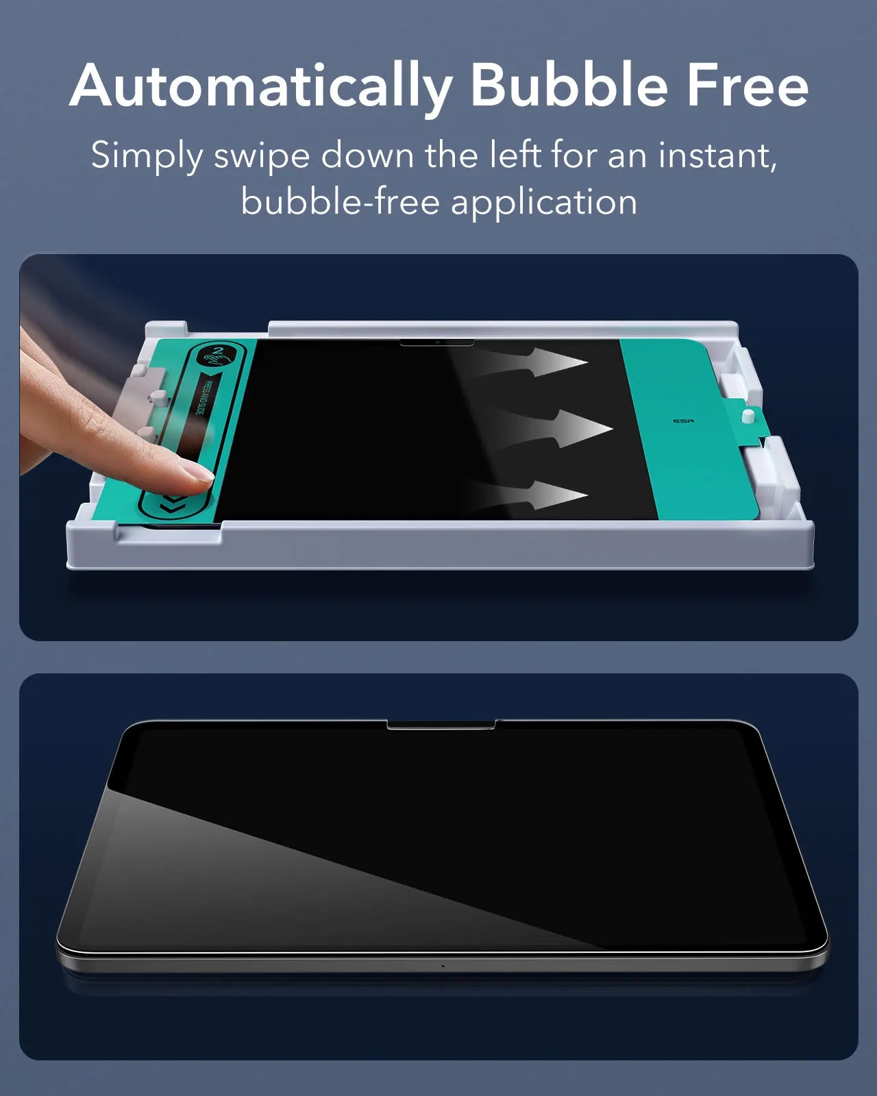 HD Screen Protector For iPad (With Applicator)
