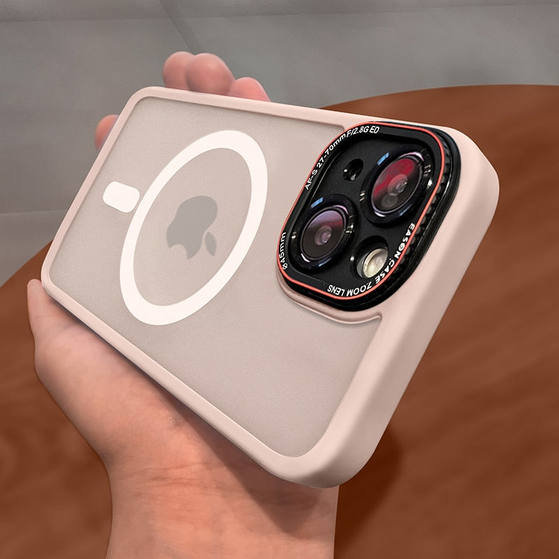 Matte Wireless Charging iPhone Case