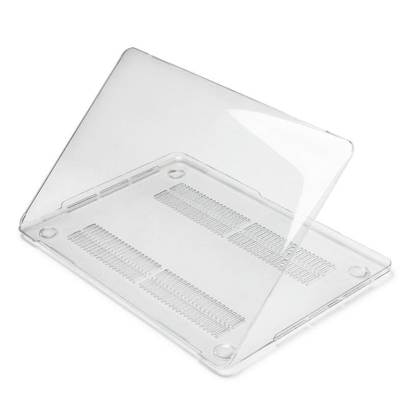 Transparent Black&White MacBook Case