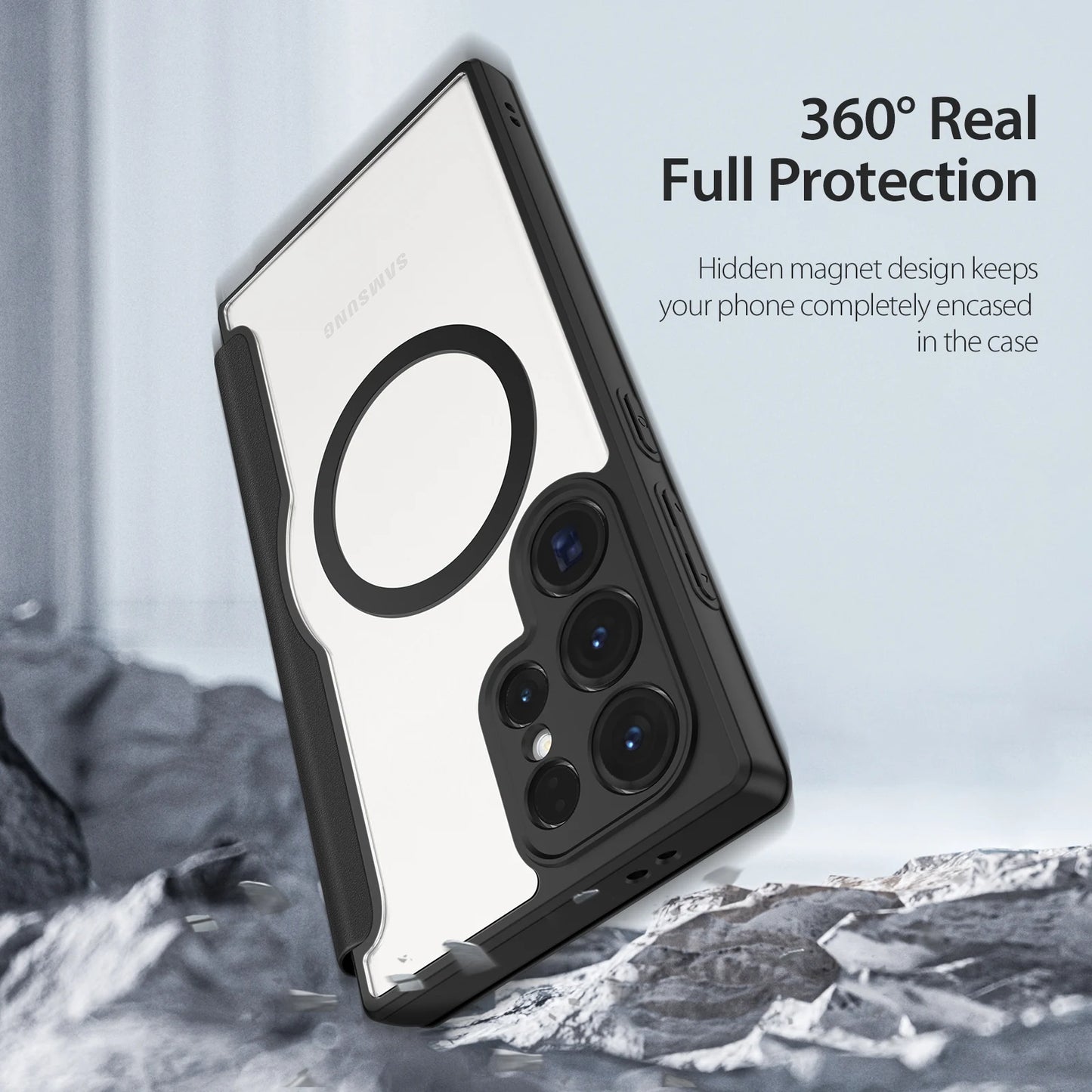 Designer Flip Wallet Case