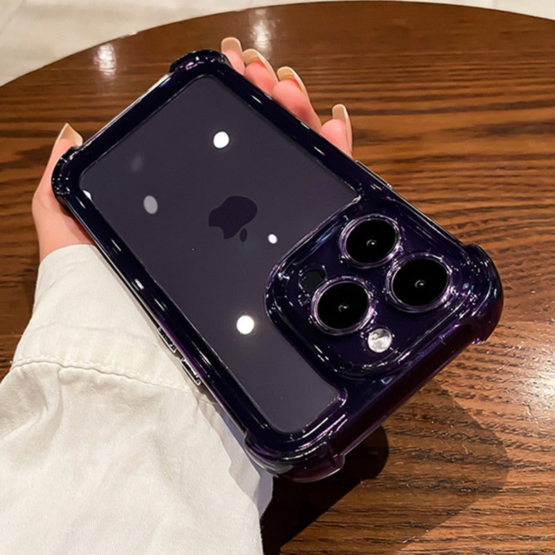 Transparent Hard Back Case
