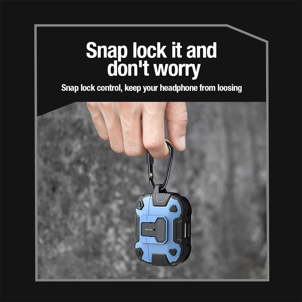 Lock Switch Armour Shockproof AirPods Pro 2 Case