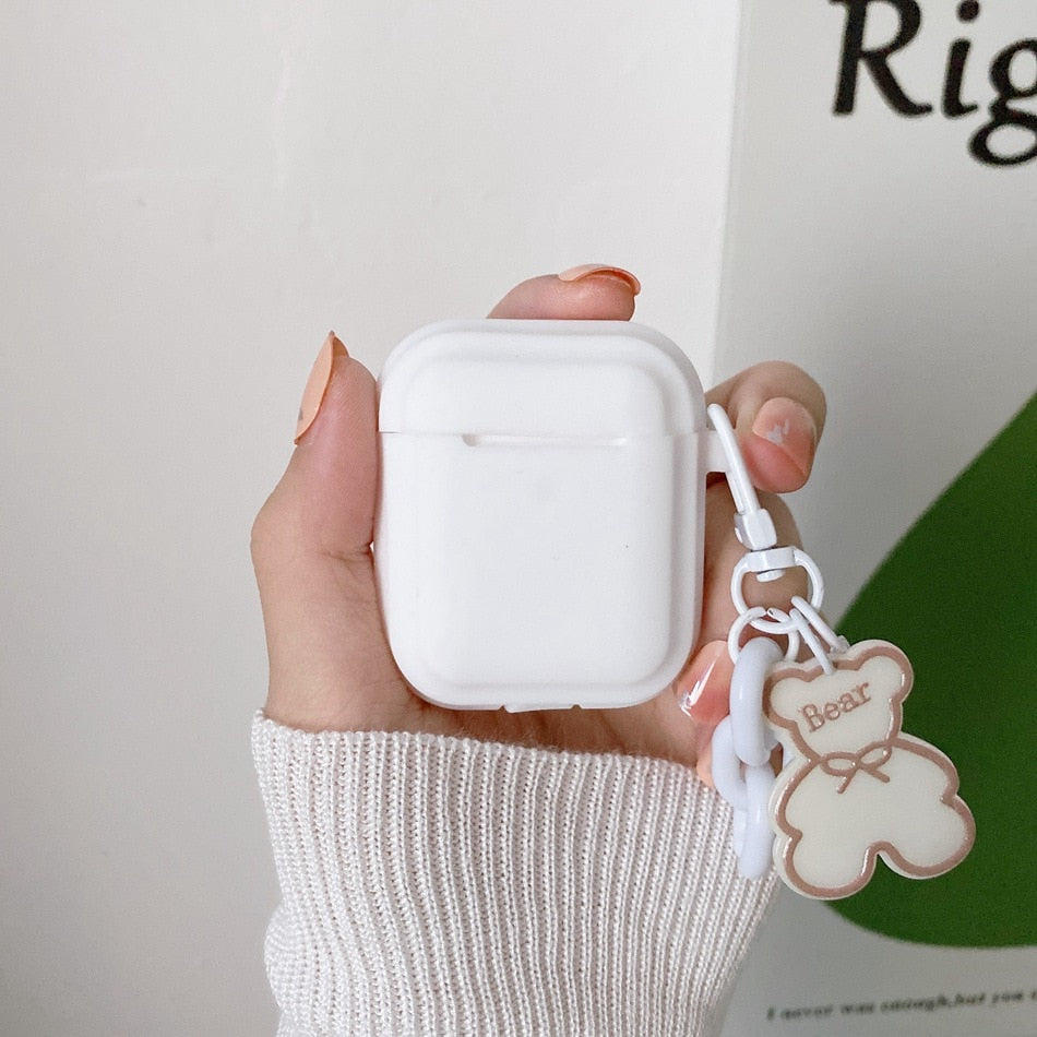 Various Coloured AirPods Case+Keychain