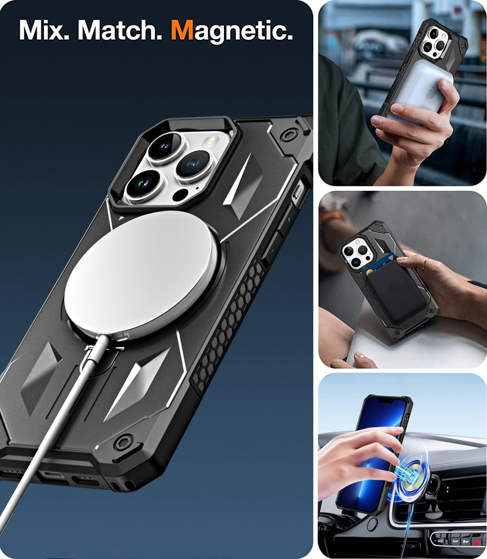 Armour Shockproof Magnetic Case