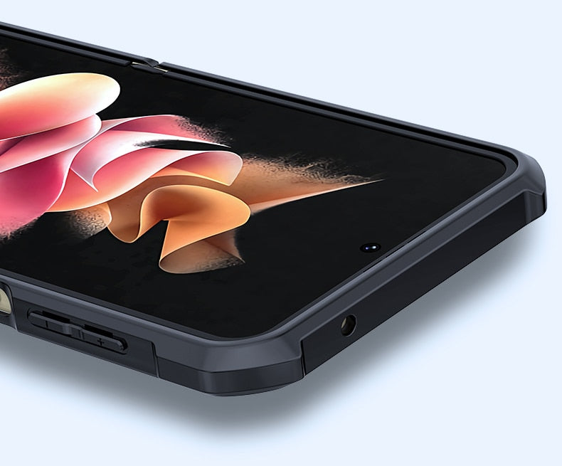 Transparent Shockproof Z Flip Case