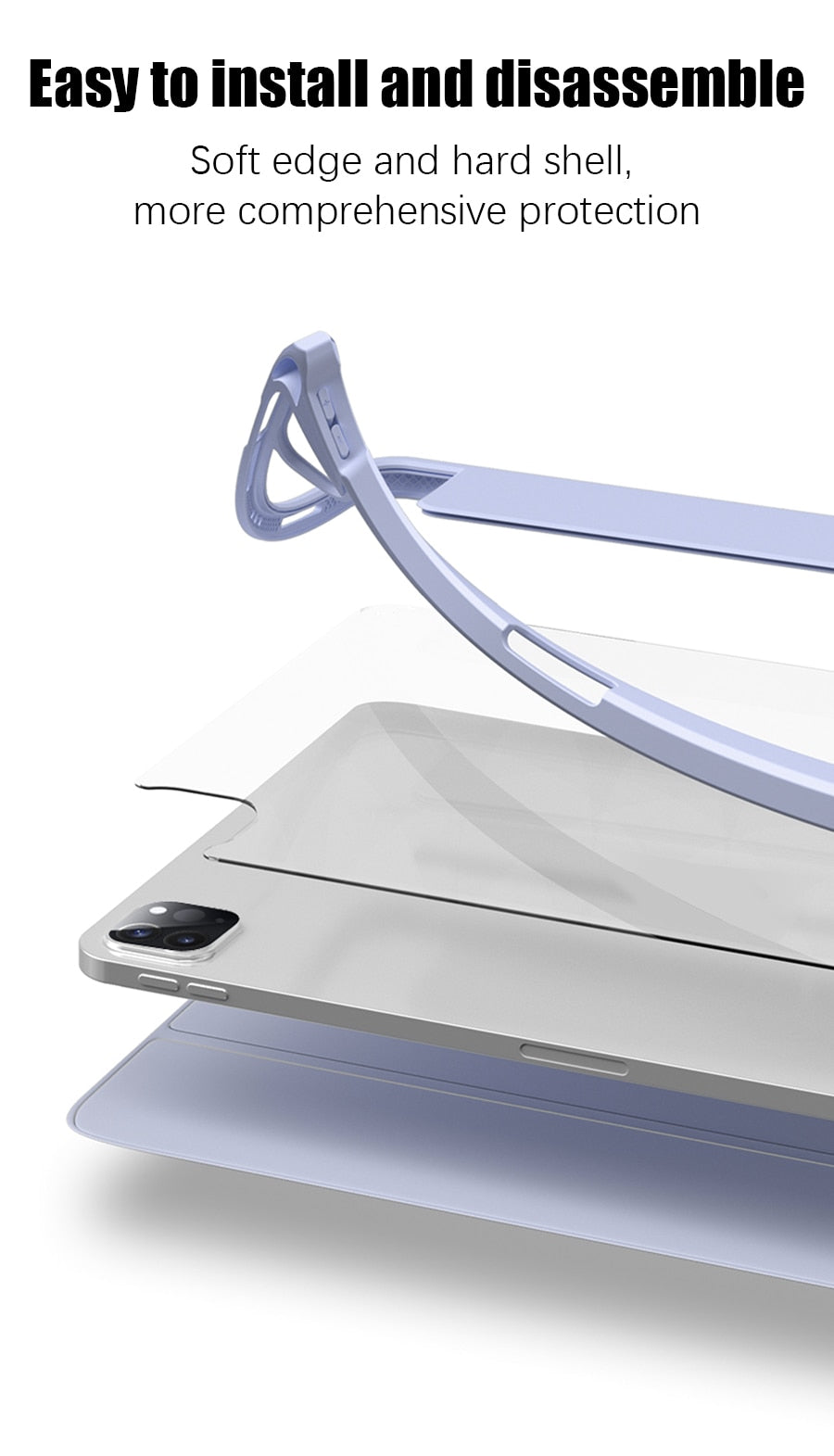 Solid Colour iPad Case