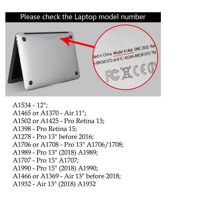Multiple Designs-Designer MacBook Case