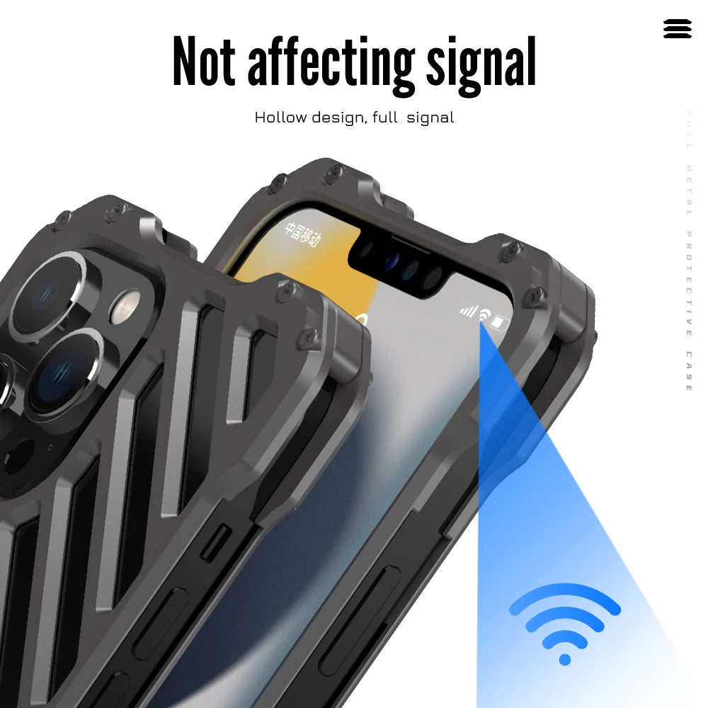Aluminum Heat Dissipation iPhone Case