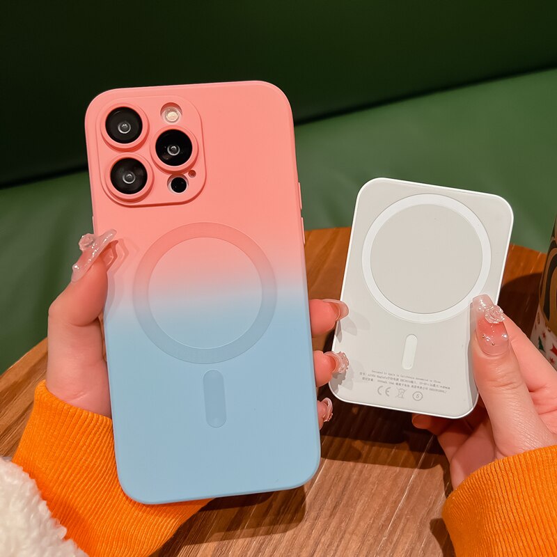 Multi-coloured Gradient Magsafe iPhone Case *Special Price*