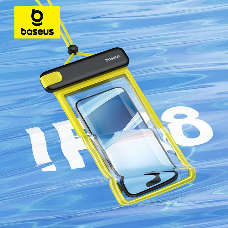 Waterproof Phone Case Pouch Bag For Swimming (Touch Control)