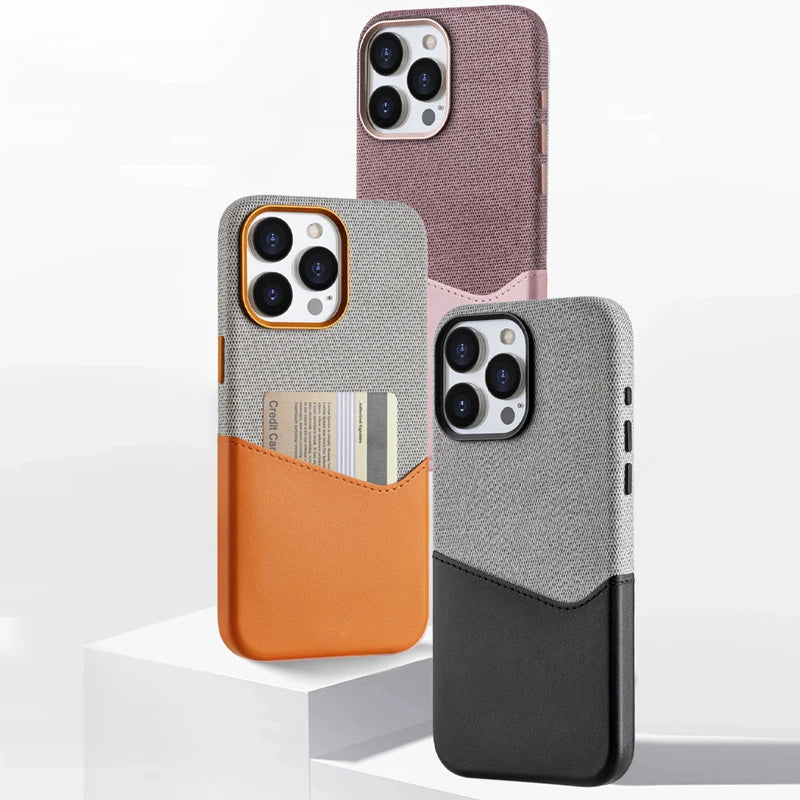 *NEW* Leather Card Holder MagSafe iPhone Case