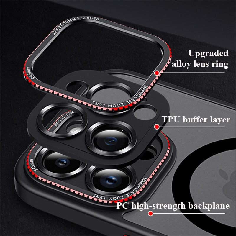 Matte Wireless Charging iPhone Case