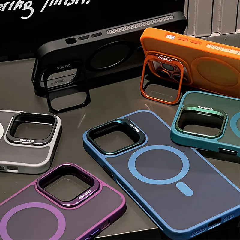 Titanium Lens Holder MagSafe iPhone Case