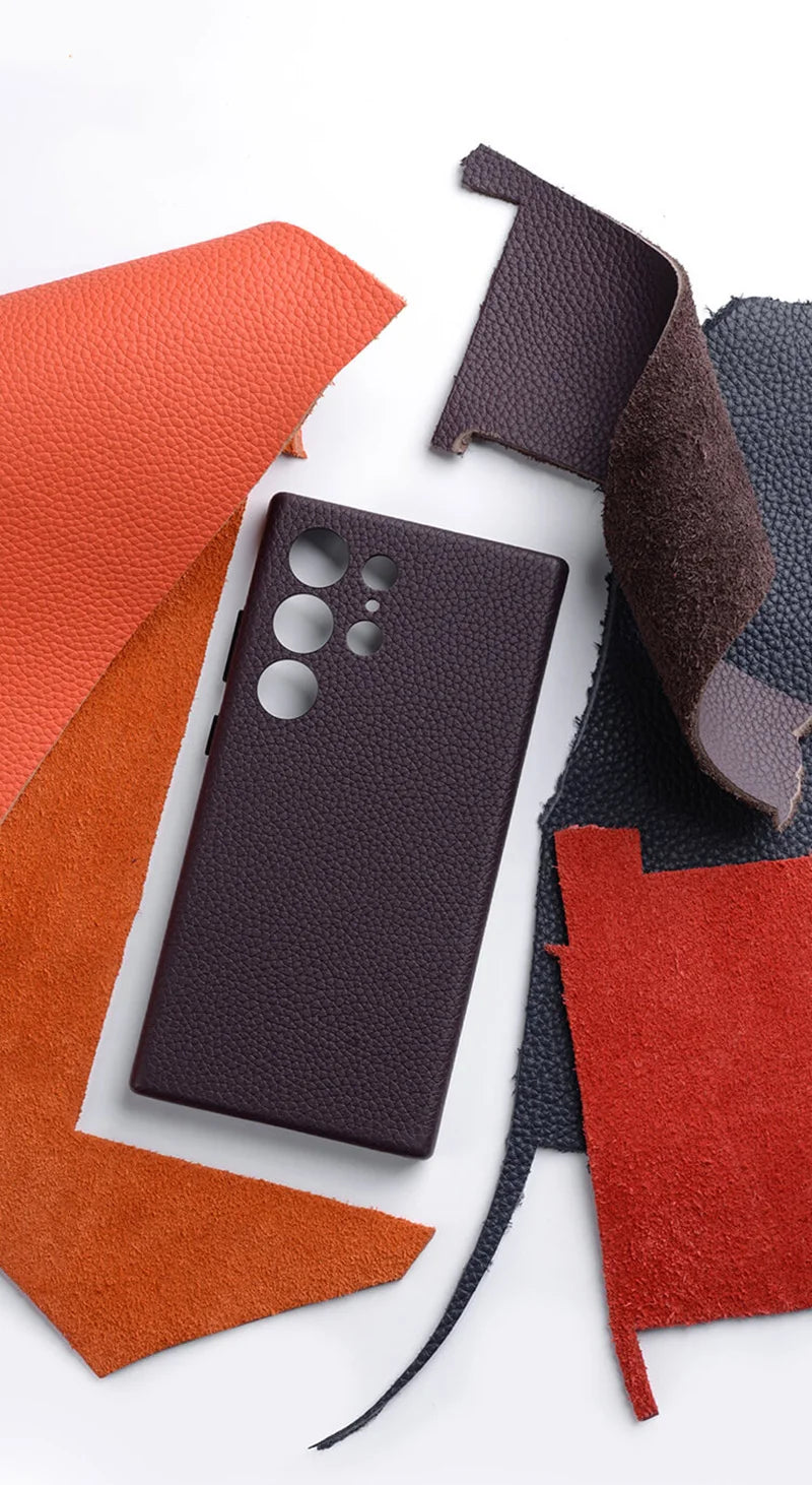 Melkco Premium Genuine Leather Samsung Case