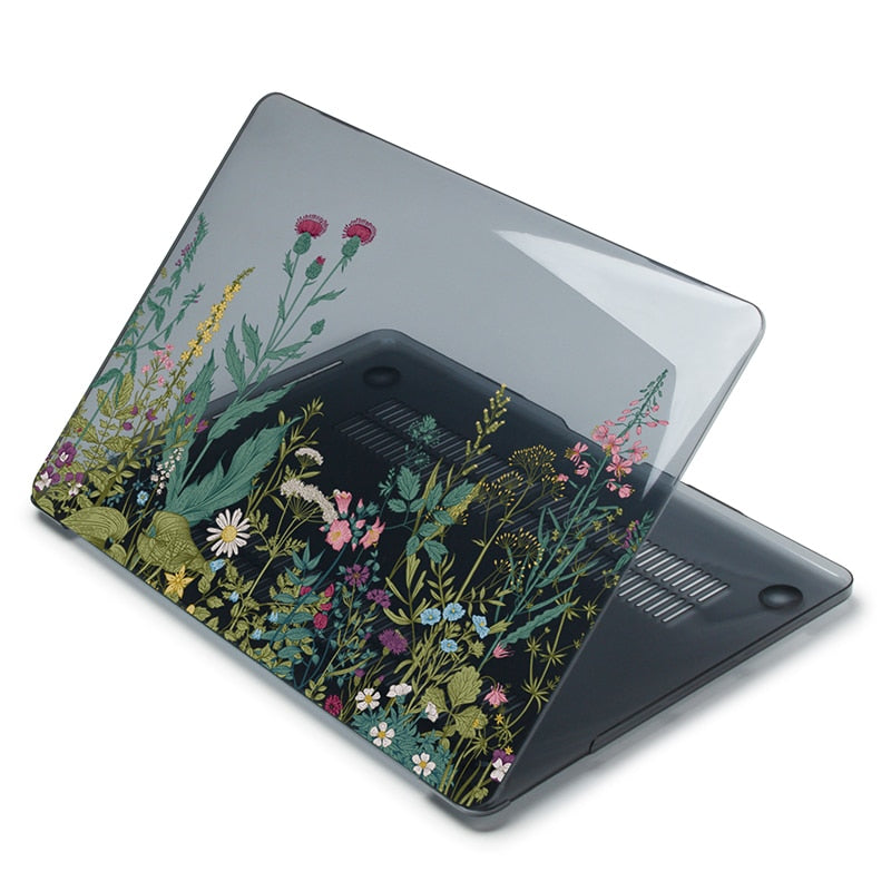 Elegant Floral MacBook Case