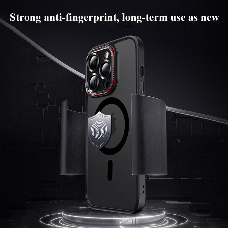 Matte Wireless Charging iPhone Case