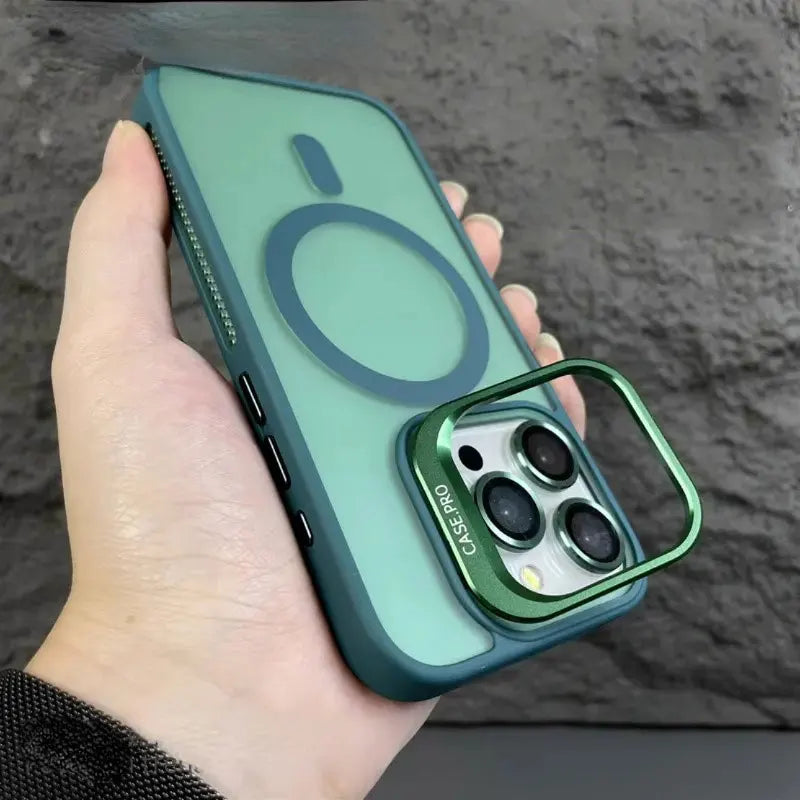 Titanium Lens Holder MagSafe iPhone Case
