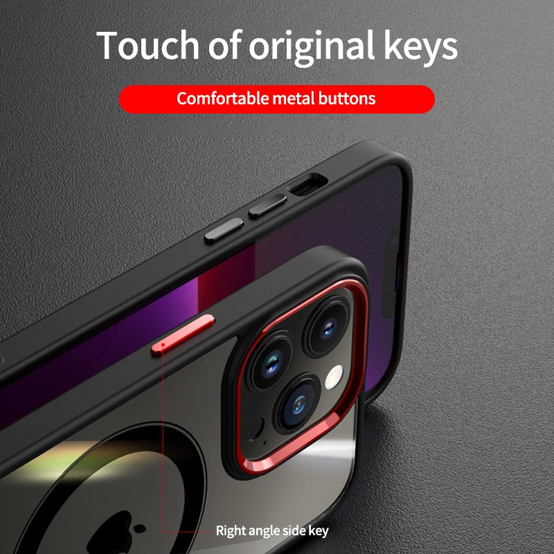 Luxury Magsafe Charging iPhone Case