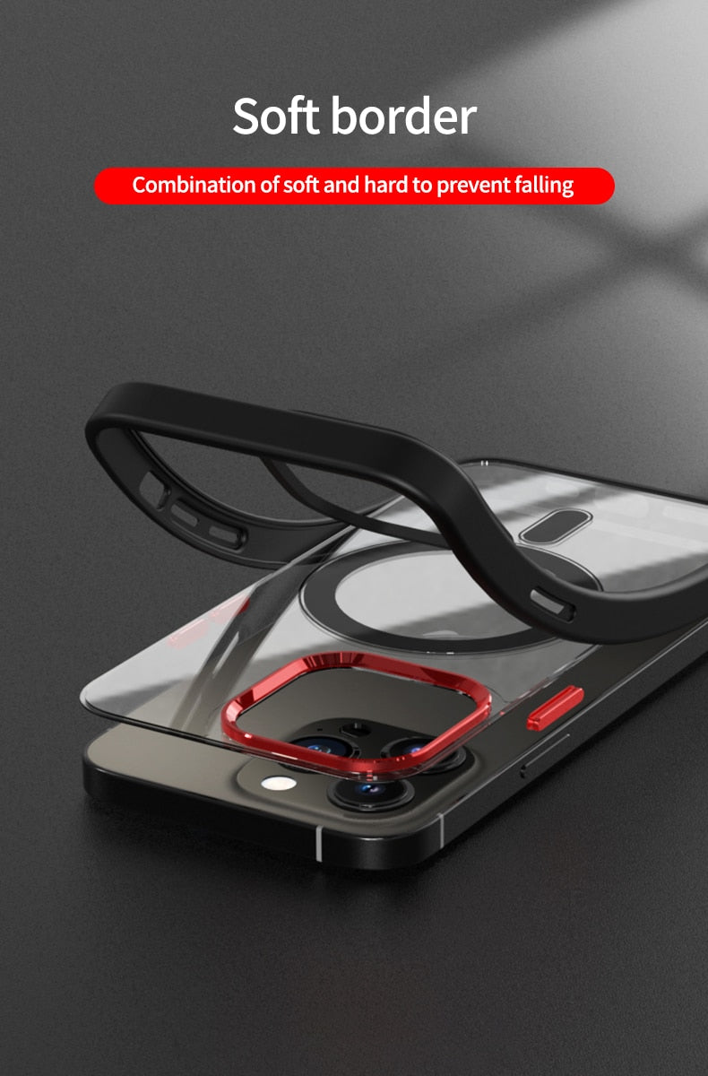 Luxury Magsafe Charging iPhone Case