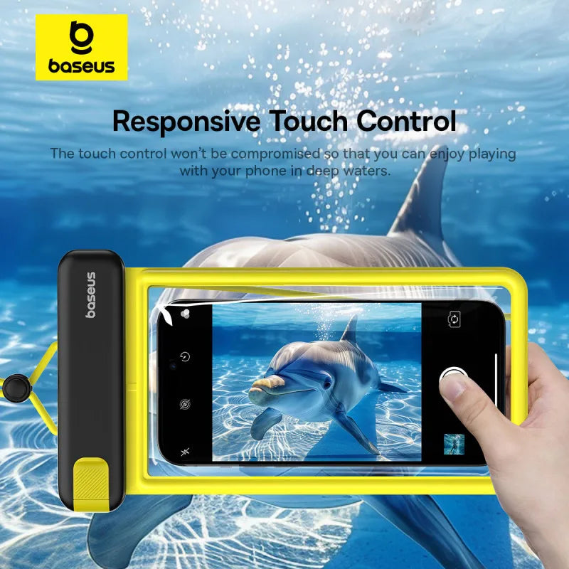Waterproof Phone Case Pouch Bag For Swimming (Touch Control)