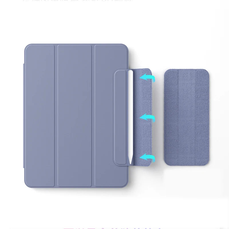 Aesthetic Magnetic Clip iPad Case