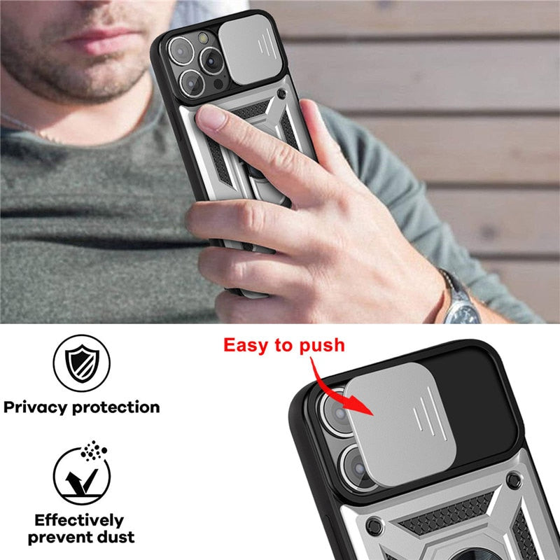 Armour Magnetic Ring Case