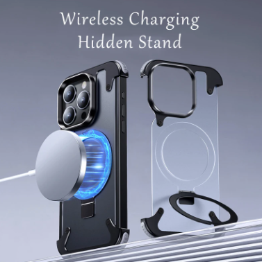 *NEW* Aluminum Frosted Matte Rimless iPhone Case