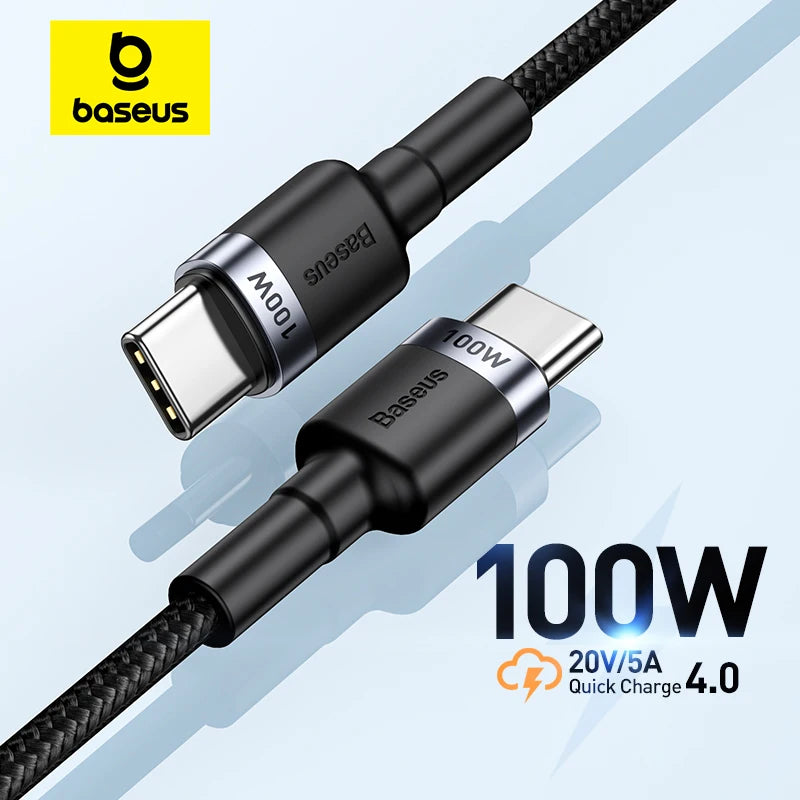 100W USB C To USB C Cable