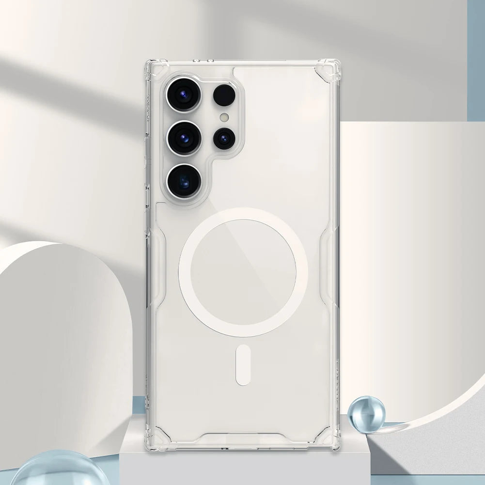 Transparent Magnetic Case for S24 series