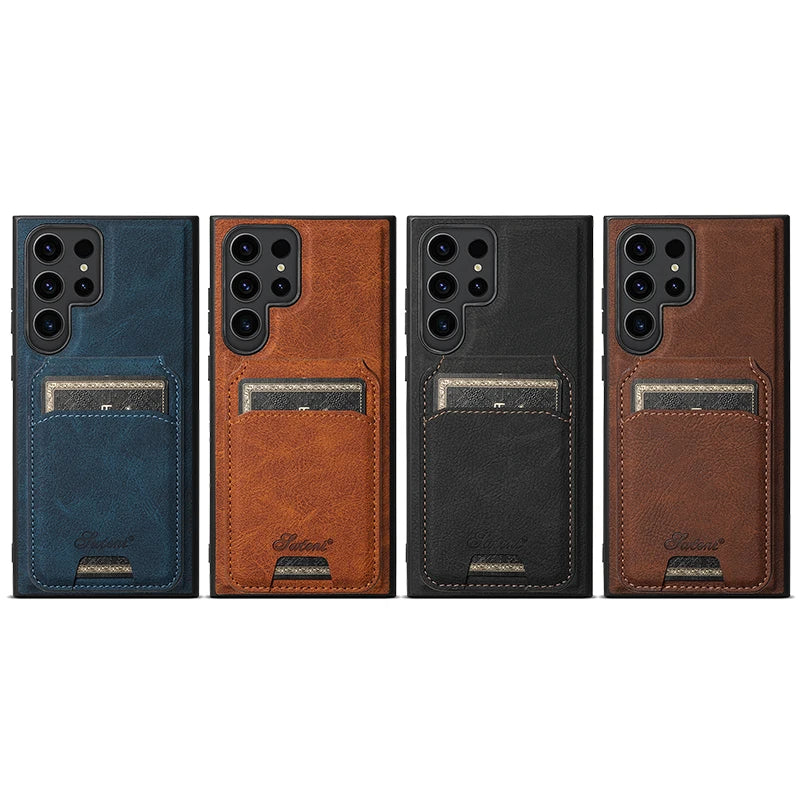 Detachable 2 in 1 Leather Wallet Magnet Samsung Case