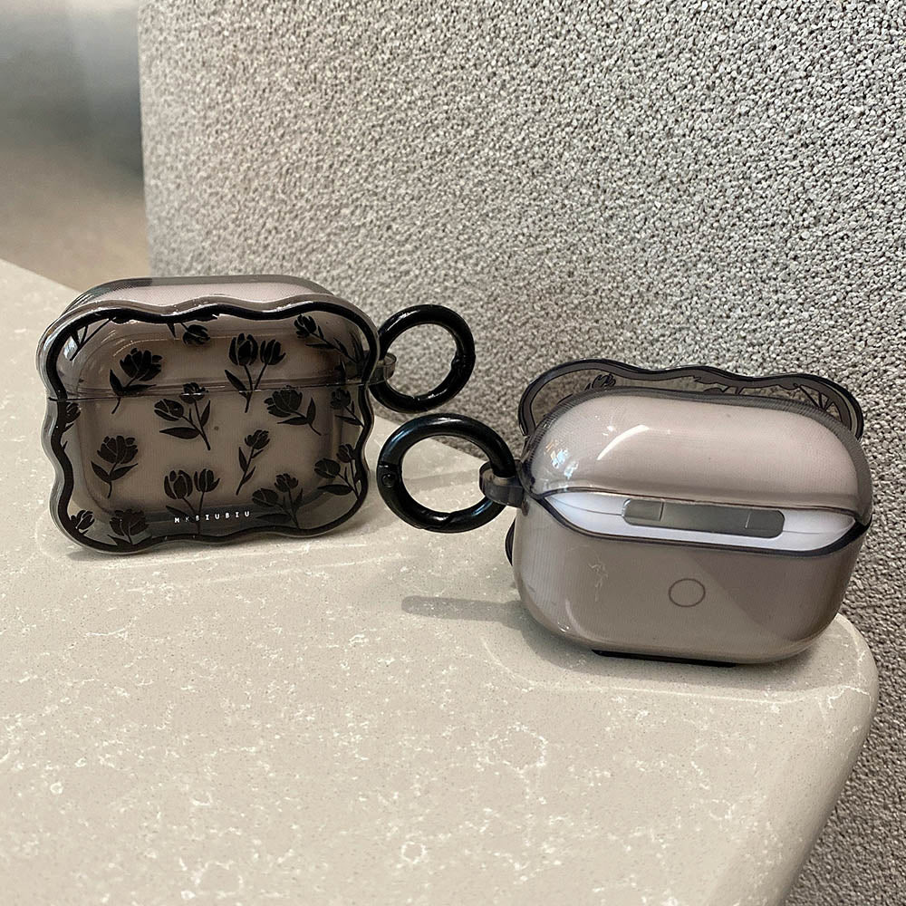 Black Tulip Flower Case