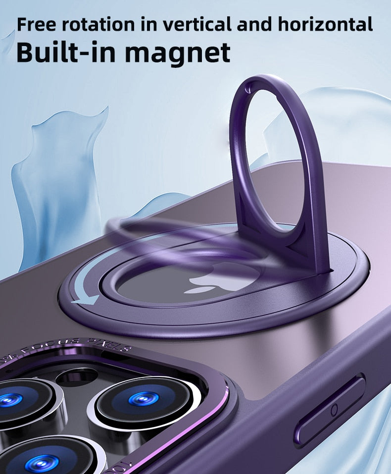 MagSafe 360° Rotating Stand iPhone Case