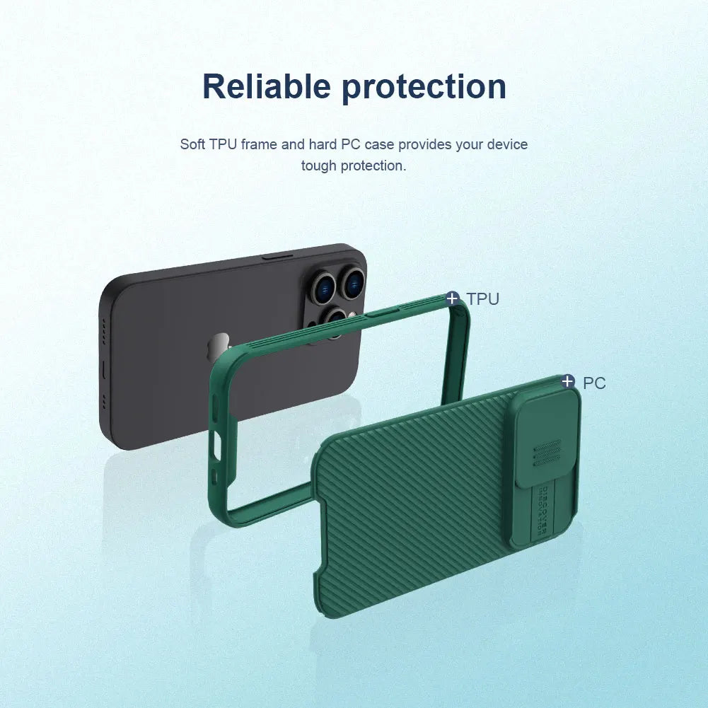 Camera Shield Shockproof iPhone Case