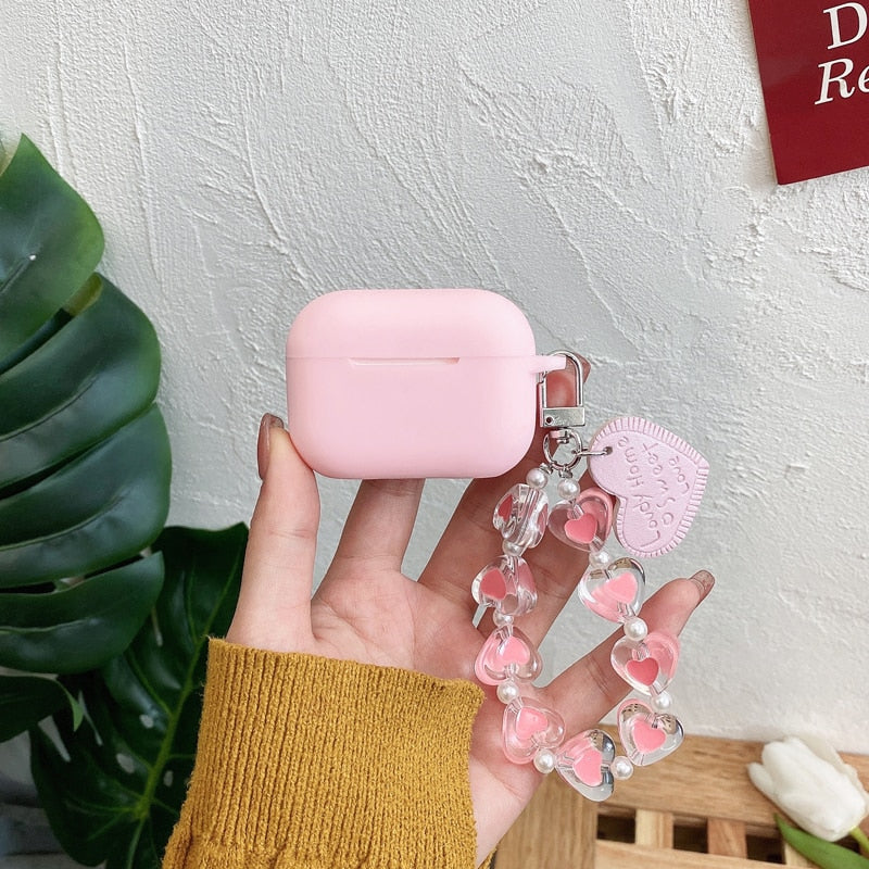 Various Coloured AirPods Case+Keychain