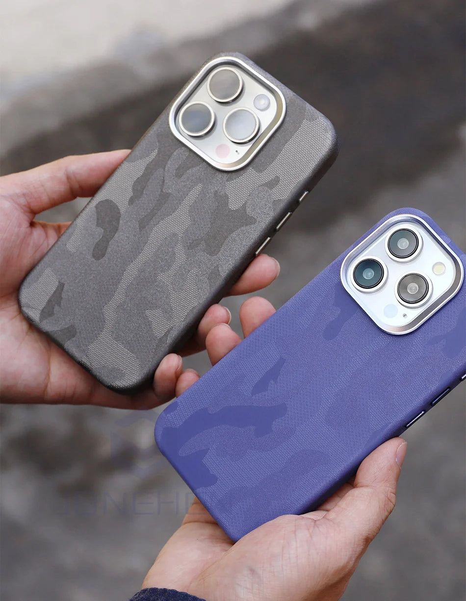 MagSafe Charge Camouflage Design iPhone Case