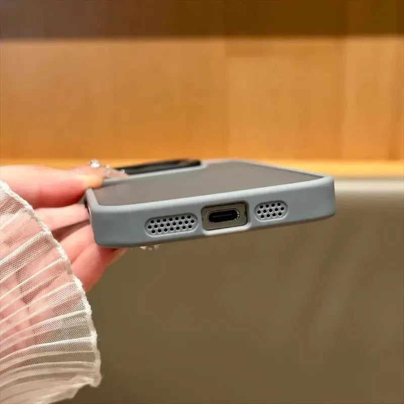 Titanium Lens Holder MagSafe iPhone Case