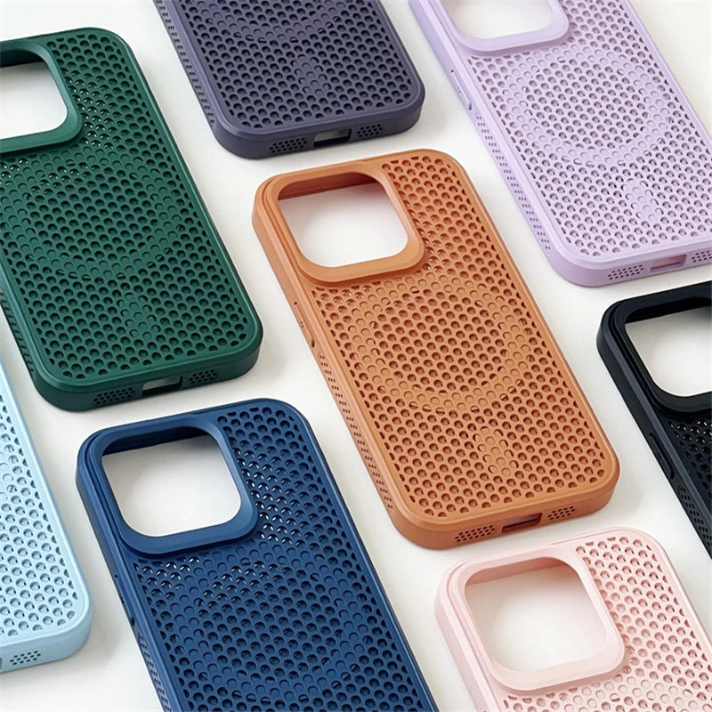 Heat Dissipation Mesh iPhone Case