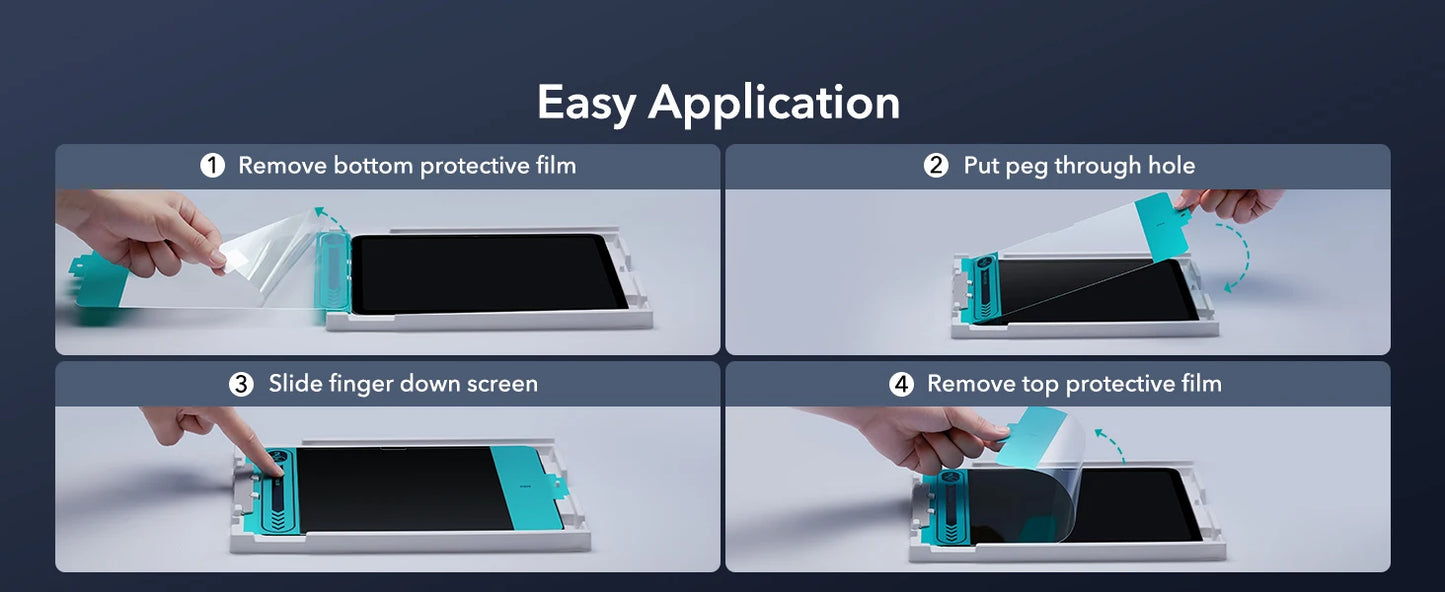 HD Screen Protector For iPad (With Applicator)
